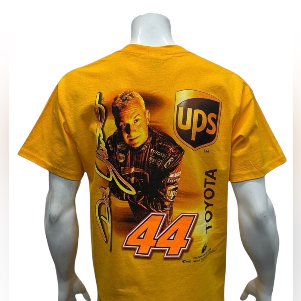 Chase Authentics Dale Jarrett #44 UPS Toyota Racing Double Sided Graphic T-Shirt